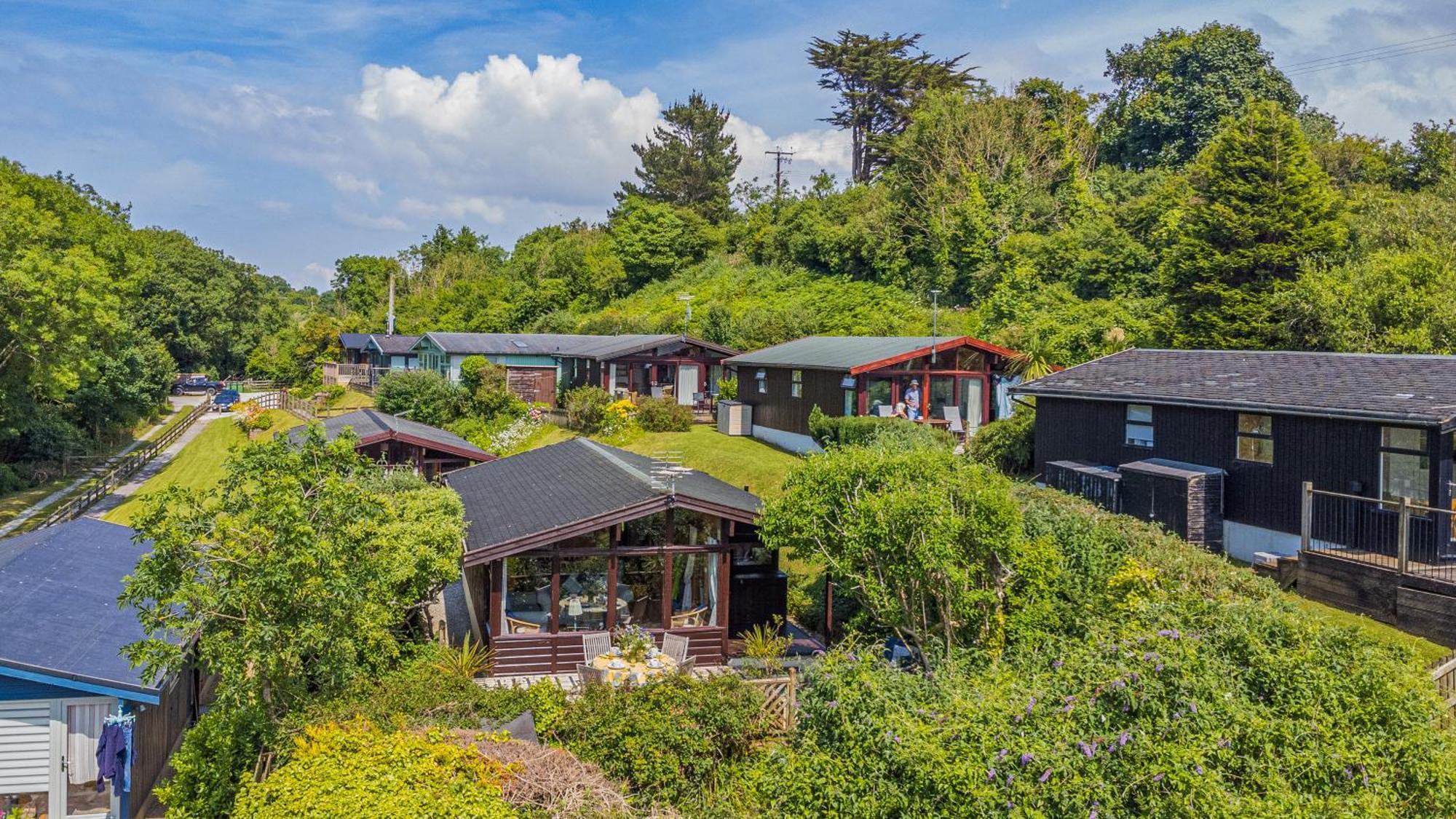 Scandinavian Style Lodge In Rock Wadebridge Exteriér fotografie
